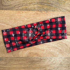 Red Plaid Flakes